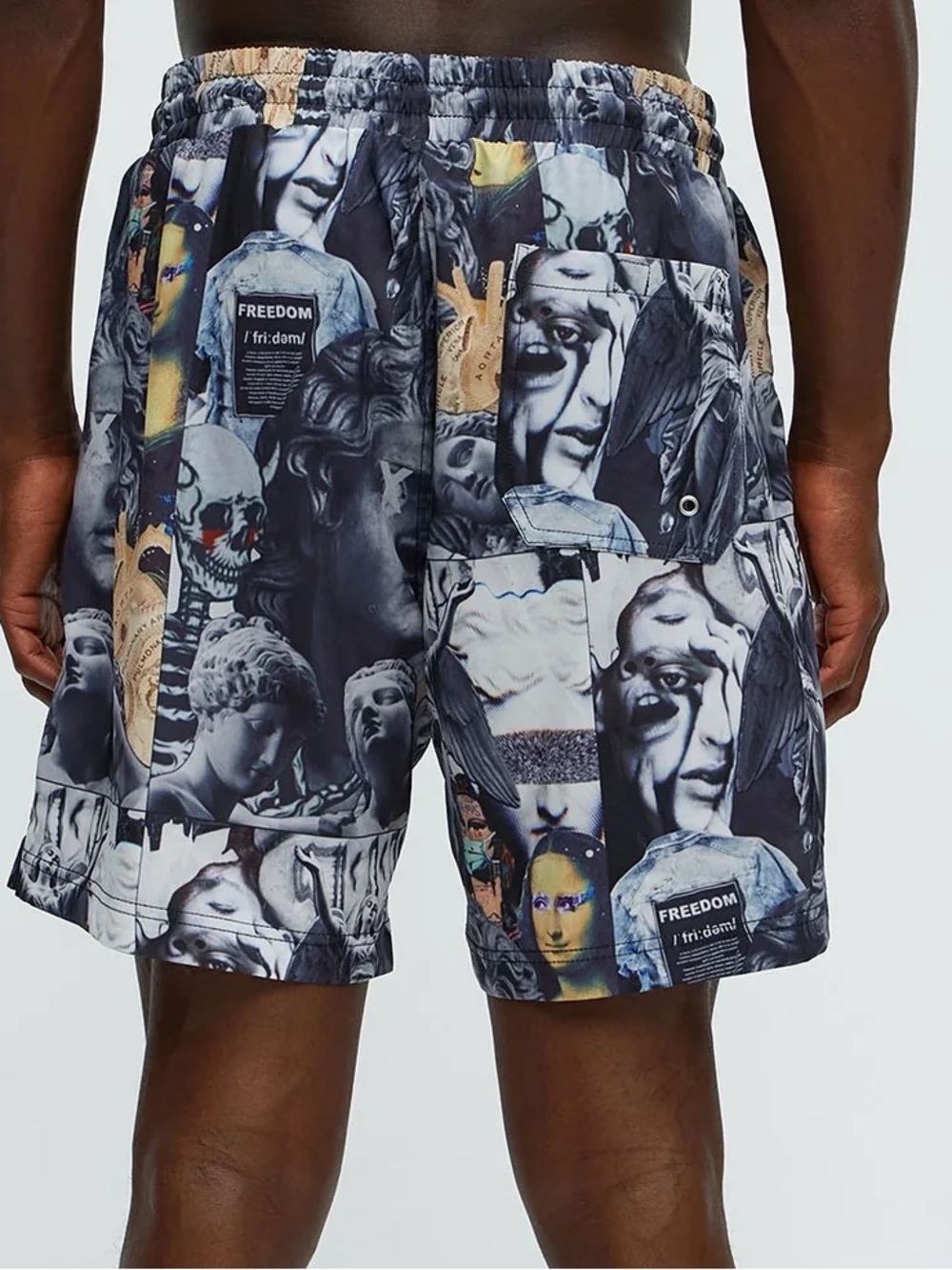 Men's Graphic Swim Shorts - Picture 2 of 4